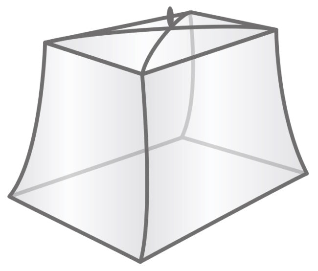 toonhoogte Intuïtie Gemiddeld Klamboe Cube – Tropenproof – 2-persoons – TravelSafe