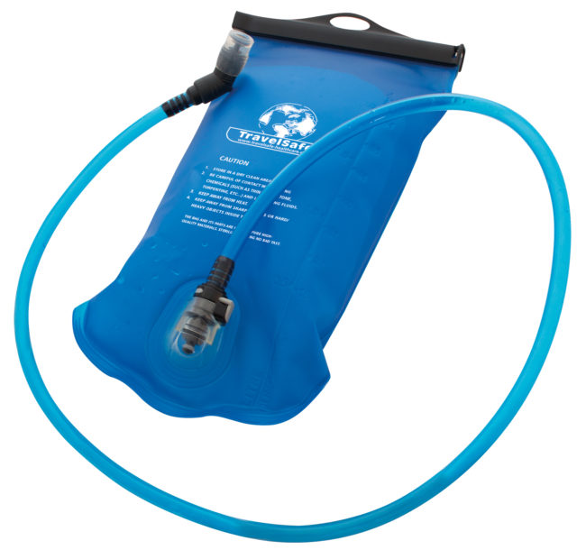 Wasserbeutel mit Schlauch – 2 Liter – TravelSafe